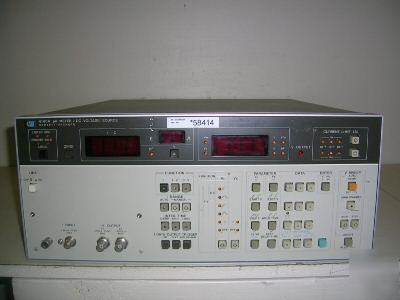 Hp 4140A pa meter / dc voltage source with option 101.
