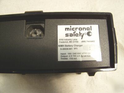 Micronel safety battery charger C420 papr respirator 