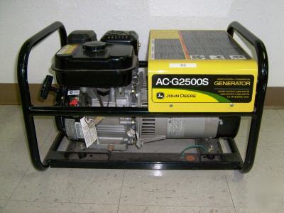 New john deere ac-G2500S 2500 watt generator 