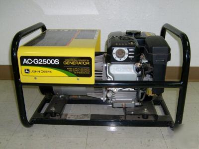 New john deere ac-G2500S 2500 watt generator 