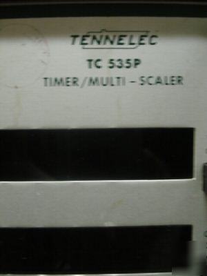 Nib scintillation counter tennelec mi in timer ratemeter