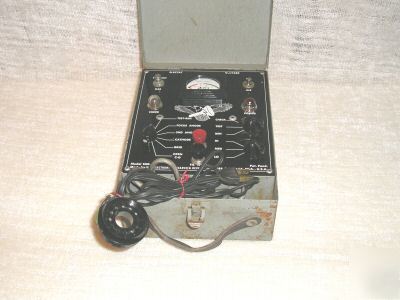 Vintage ren-o-lyzer tv picture tube tester & restorer