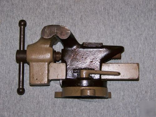 Vintage shapleigh's vise pipe anvil blacksmith old 