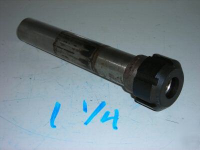 Ag acura grip collet chuck holder 1-1/4 shank good used