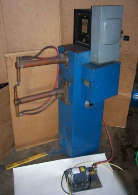 Alphil 20KW 220V single ph spot welder w/cool pump N379