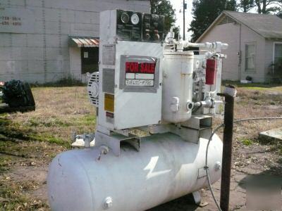 Commercial air compressor ingersoll-rand model SSR100H
