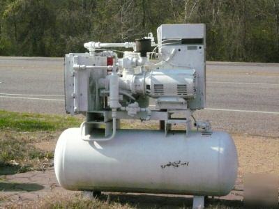 Commercial air compressor ingersoll-rand model SSR100H