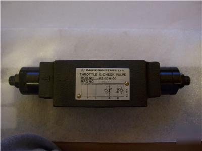 Daikin throttle and check valve, nnb