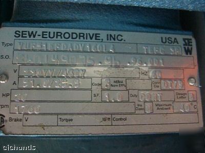 *vm&e (usa) horizontal hone 8â€ head 96â€ sew-eurodrive