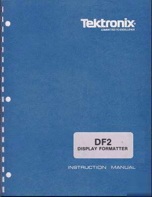 Tek DF2 svc/ops manual in dual resolutions text search
