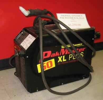 Thermal dynamics pak master 50XL plasma cutter refurb.