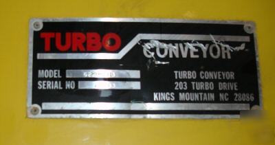 Turbo metal chip conveyor 