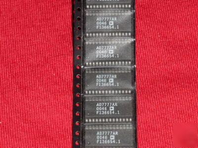 12 pcs. analog# AD7777AR, adc 10BIT 4CH hs 28-soic