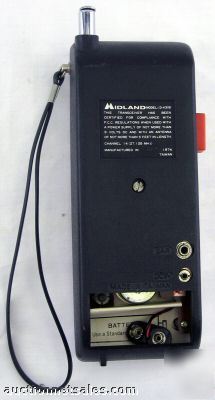 2 midland 100MW 3 channel solid state transceiver radio