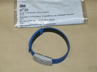 3M # 4721 ~ dual conductor wrist strap 