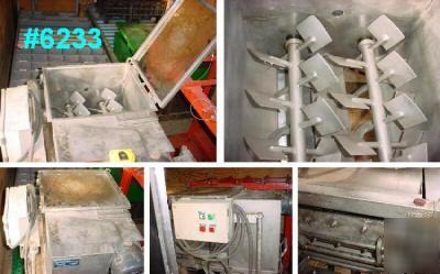 0.7 cu. ft. halvor forberg fluidizing mixer-s/s-TYPE767