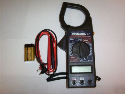 1000 amp speedway digital clamp meter 