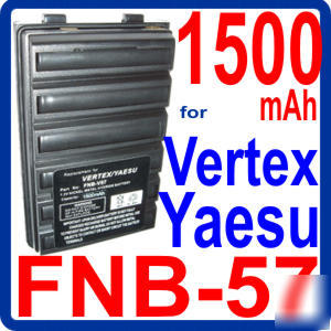 1500MA fnb-57 battery for yaesu vertex VX150 160 180 uz