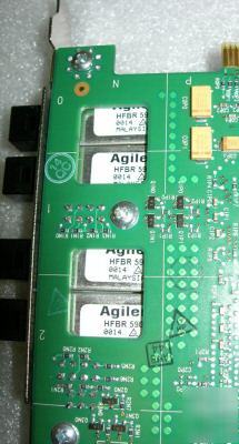 Agilent hfbr-5905 atm multimode fiber transceiver board