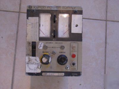 Kepco variable power supply jmk 6010 0-6V 0-10A