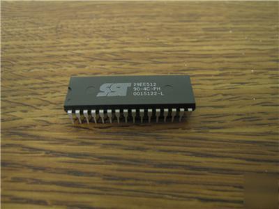 New 550 sst 29EE512-90-4C-ph 5VOLT 512K perom 32PIN dip 