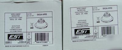 New est edwards siga-hrs intelligent detector heatfixed