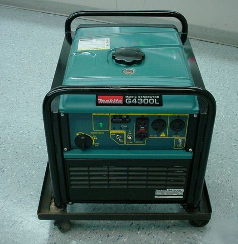 New makita electric gas generator G4300L watts like- 