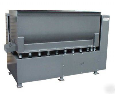 New vibratory deburr finisher - 16 cf -tumbler - 