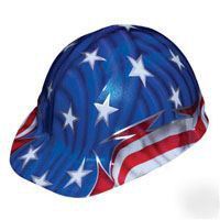 Old glory hardhat hard hat headturners