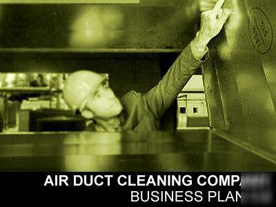 Start-up a air duct cleaning company - bussines plan