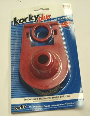 #TR25 - korky plus red rubber flapper