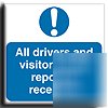 Vis.driv rep.to recep.sign-a.vinyl-200X200MM(ma-113-ad)