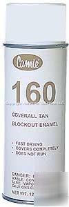 Camie 160 coverall tan blockout enamel adhesive can