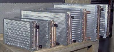 22X22 heat exchanger for use with outdoor wood furnace