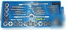 40 pcs metric tap & die set ~ precision hand tool