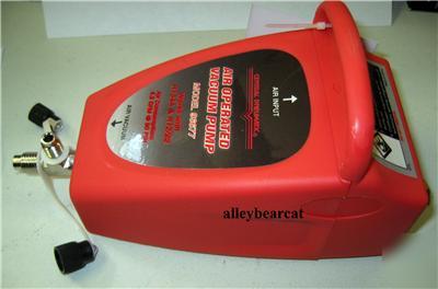 A/c vacuum pump R134A & R12 connectors air conditioner