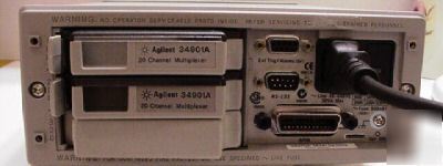 Agilent hp 34970A switch unit (dmm option) includes