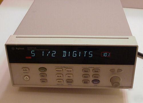 Agilent hp 34970A switch unit (dmm option) includes