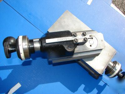 Hardinge radius turning attachment 2 axis hlv lathe 