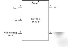 LMV7235M5TR,ic comparator r-r input SOT23-5