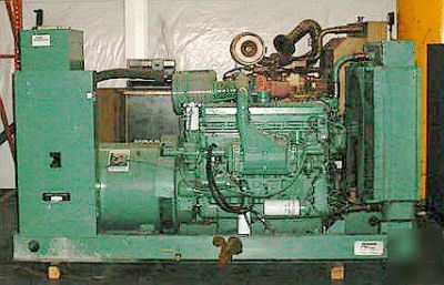 Marathon diesel generator, 1984 200 kw, 250 kva