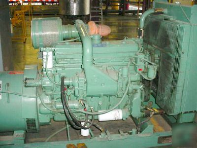 Marathon diesel generator, 1984 200 kw, 250 kva