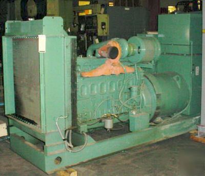 Marathon diesel generator, 1984 200 kw, 250 kva