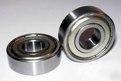 New (10) 6201-zz-13 mm shielded ball bearings, 13X32MM, 