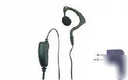 New 10 x brand enclosed ear-pieces with ptt kenwood
