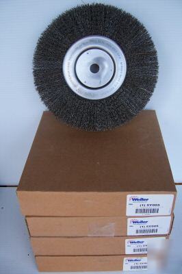 New 4 - weiler 5Y005 wire wheel brushes 10