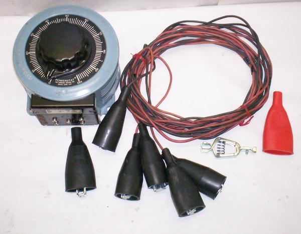 Powerstat adjust-a-volt variable autotransformer variac