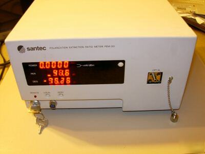 Santec pem-310 polarization extinction ratio mete