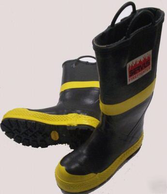 Servus 1492 rubber firefighting boot 5-narrow