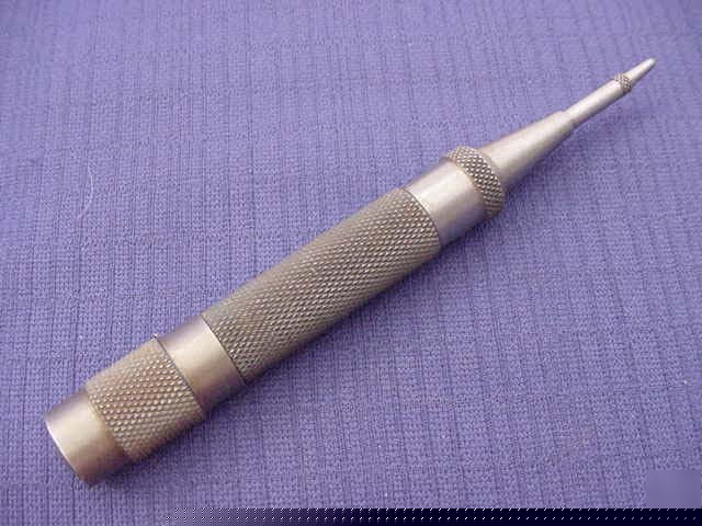 Starrett 18A machinist automatic center punch tool